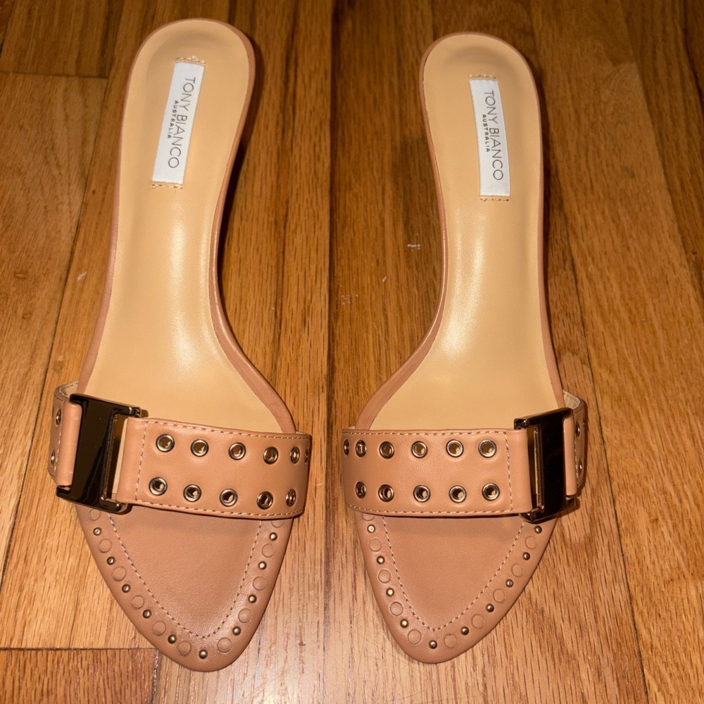 Tony Bianco Destiny Tan Como Heels